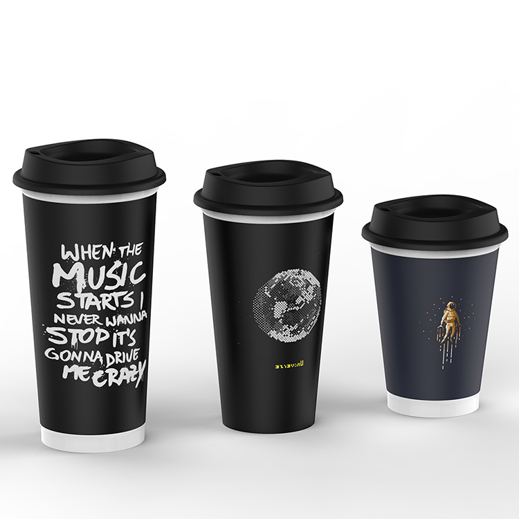 Custom Printed Reusable Coffee Cup