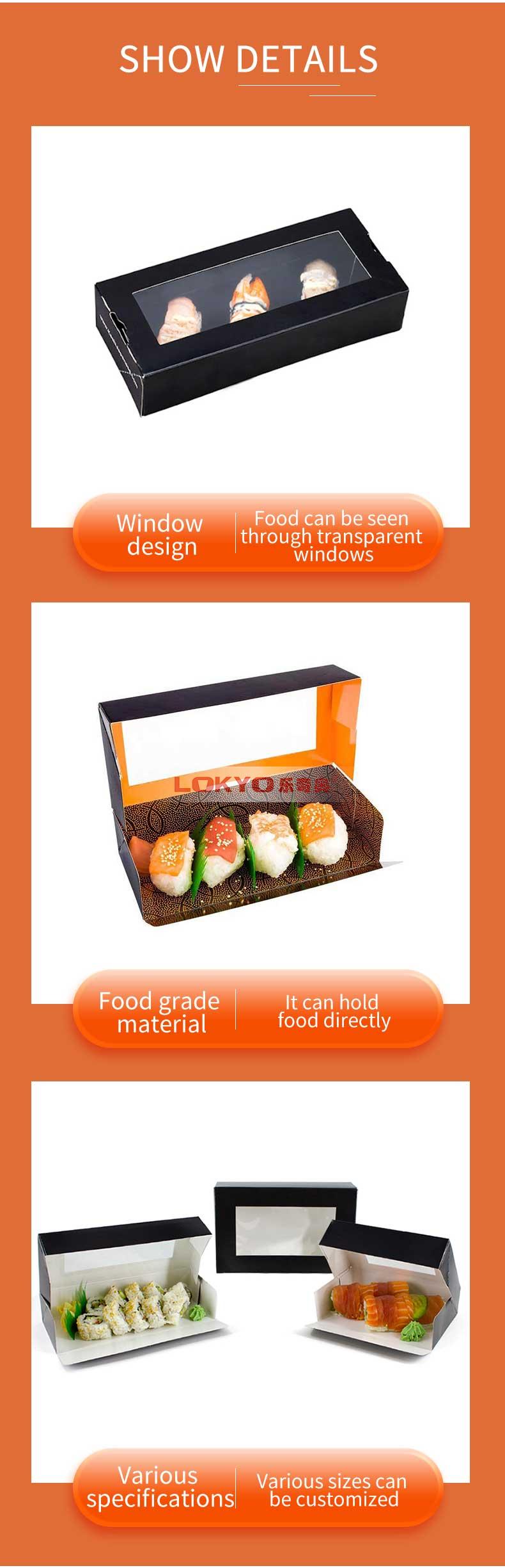 Disposable takeout food box