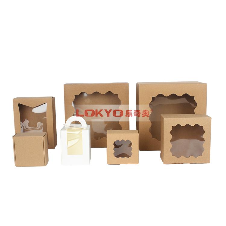 Cookies muffins paper bakery box