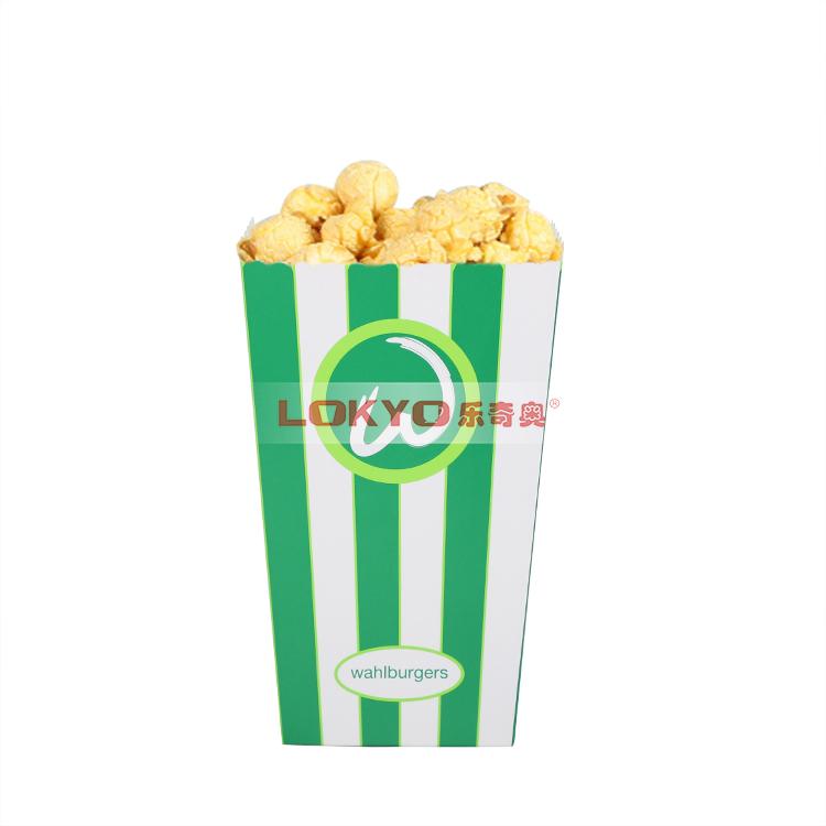 Disposable paper snacks cups