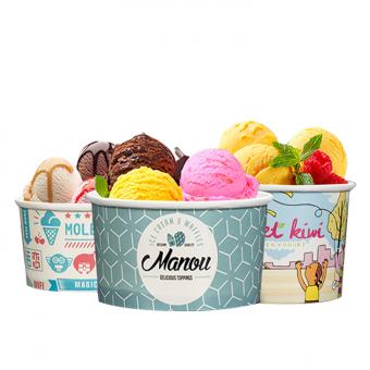 Paper Ice Cream Cups