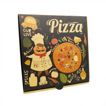 Paper pizza pan boxes