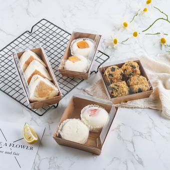 Disposable Sandwich display container